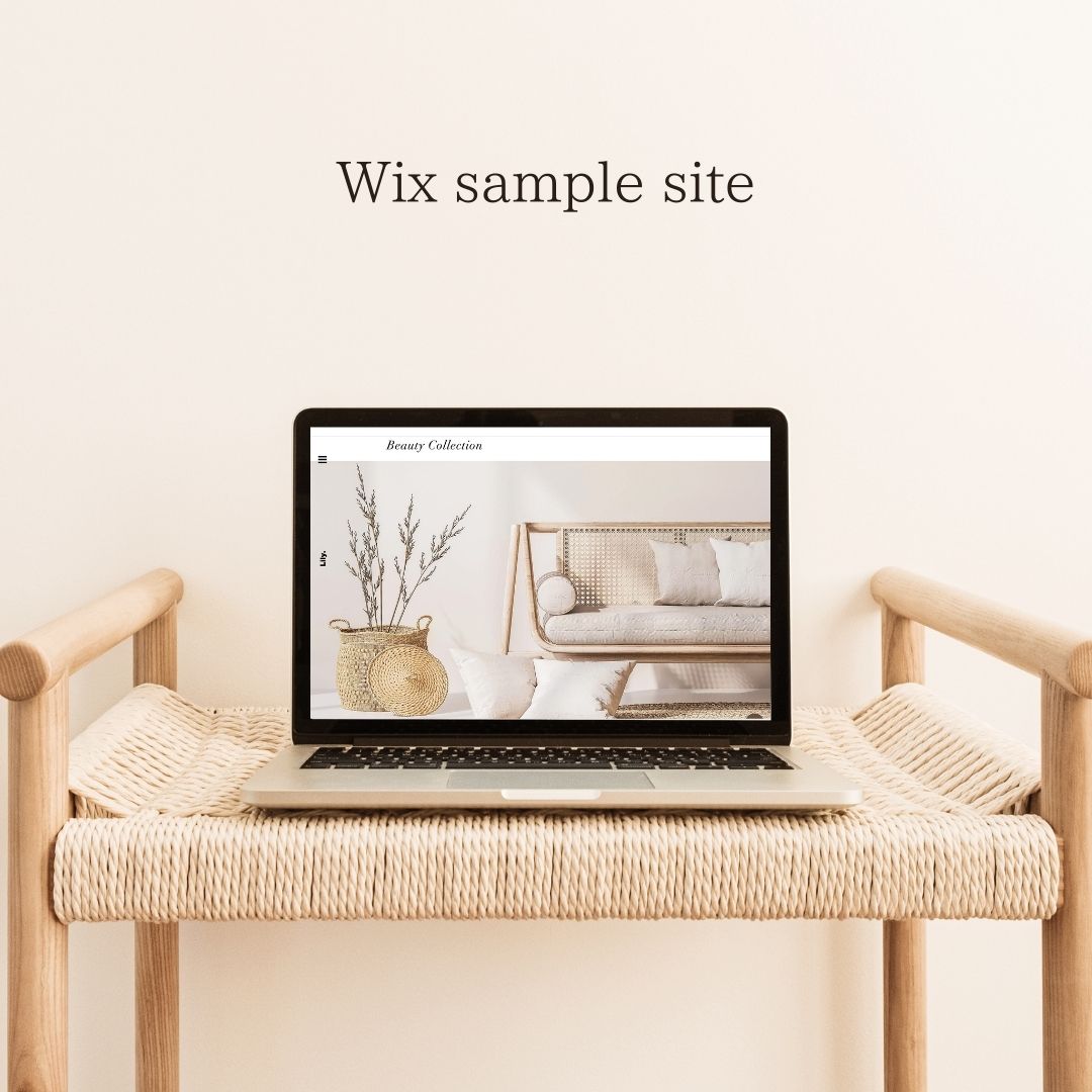 リサデザイン  WIxを使ったホームページ制作