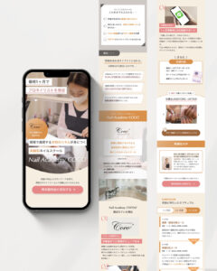 ネイルアカデミーcoco制作実績
